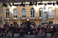 The stage at Aix-en-Provence
